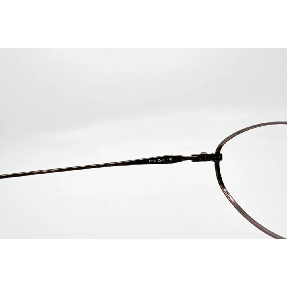 Fendi F513 Cafe Eyeglasses Frames Womens Full Rim Bronze 49-18-140 15300